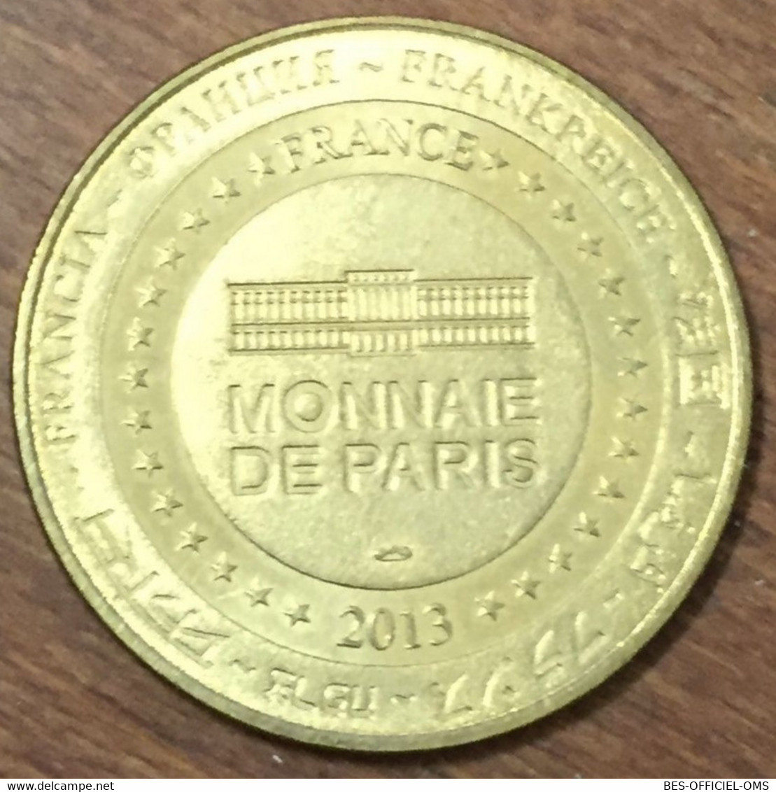 75019 PARIS CITÉ DES SCIENCES LÉONARD DE VINCI MDP 2013 MÉDAILLE MONNAIE DE PARIS JETON TOURISTIQUE MEDALS COINS TOKENS - 2013