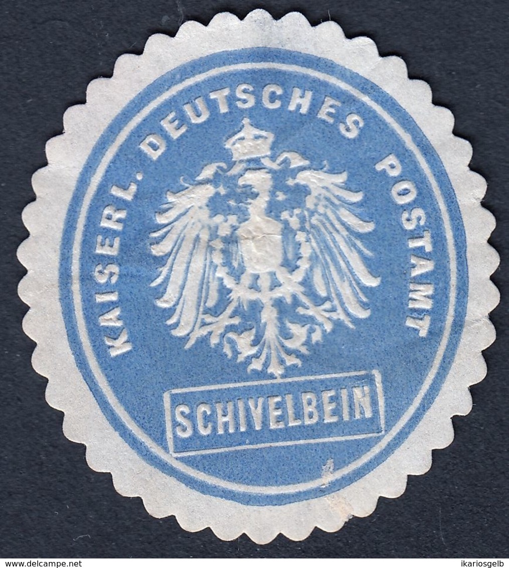 Siegelmarke Siegel ~1880 " Schivelbein Swidwin Pommern Kais.POSTAMT " Marque De Scau Seal Mark Sigillo Znak Pieczeci - Cinderellas