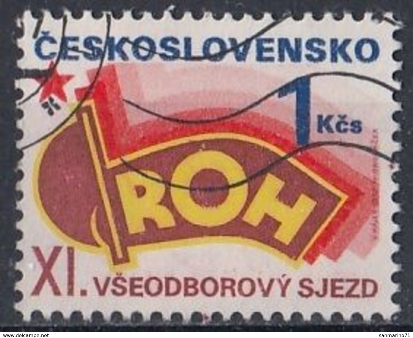 CZECHOSLOVAKIA 2907,used - Non Classificati