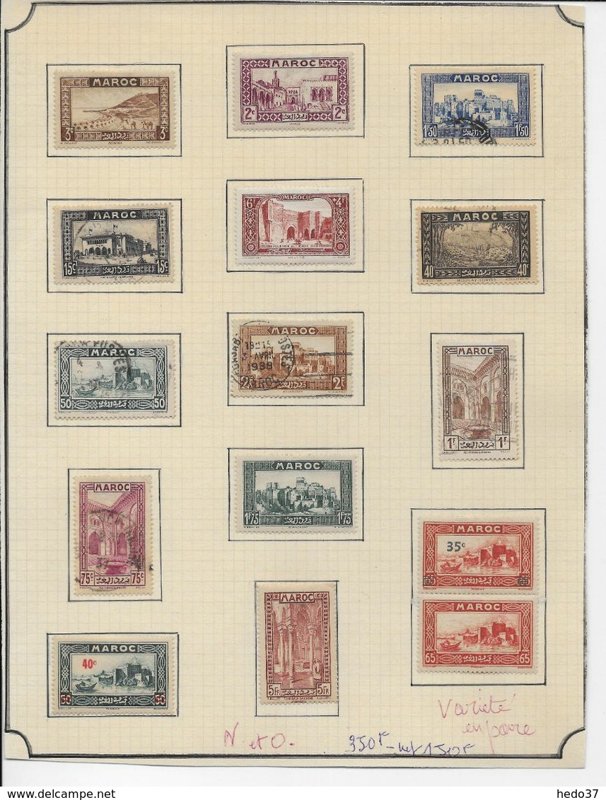 Maroc - Collection Vendue Page Par Page - Timbres Neufs */oblitérés - TB - Autres & Non Classés