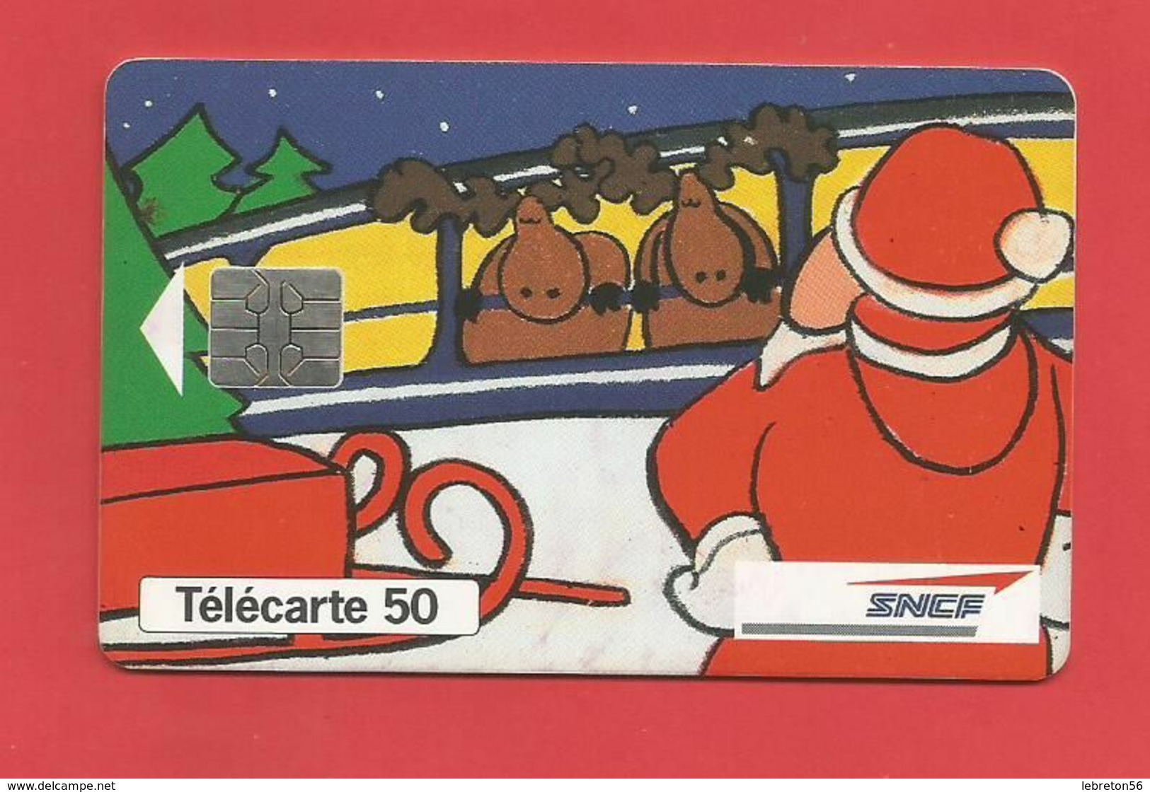 TELECARTE 50 U   TIRAGE 2 500 000 EX  La SNCF - 1994