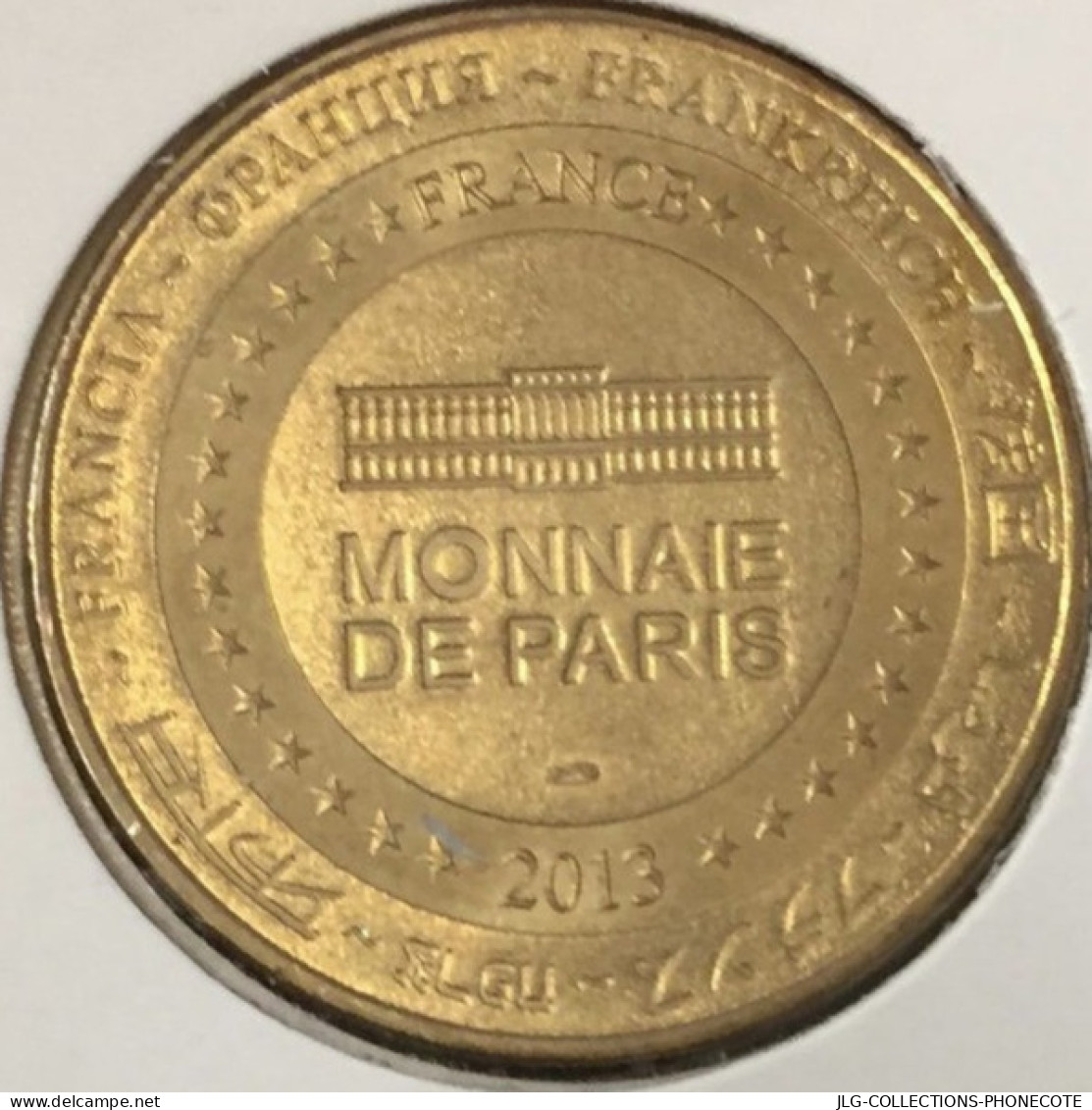 11 SIGEAN RHINOCÉROS BLANC MÉDAILLE SOUVENIR MONNAIE DE PARIS 2013 JETON TOURISTIQUE MEDALS COINS TOKENS - 2013