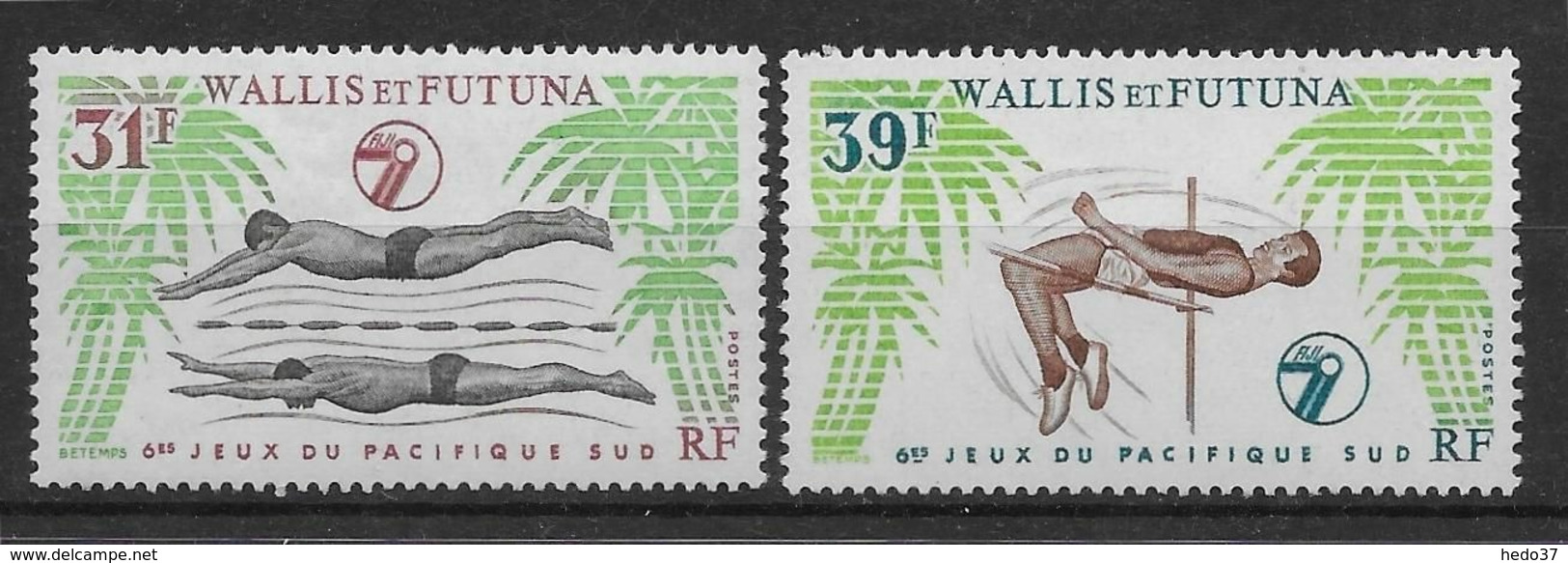 Wallis Et Futuna N°243/244 - Neuf ** Sans Charnière - TB - Andere & Zonder Classificatie