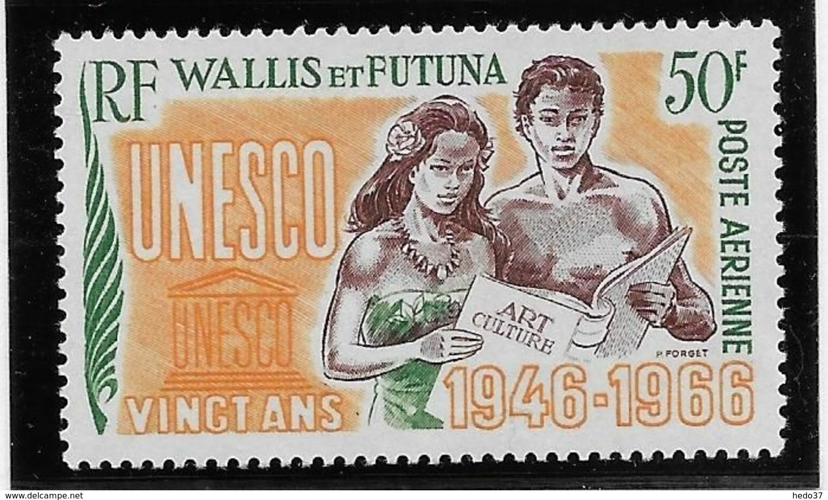 Wallis Et Futuna Poste Aérienne N°28 - Neuf ** Sans Charnière - TB - Other & Unclassified