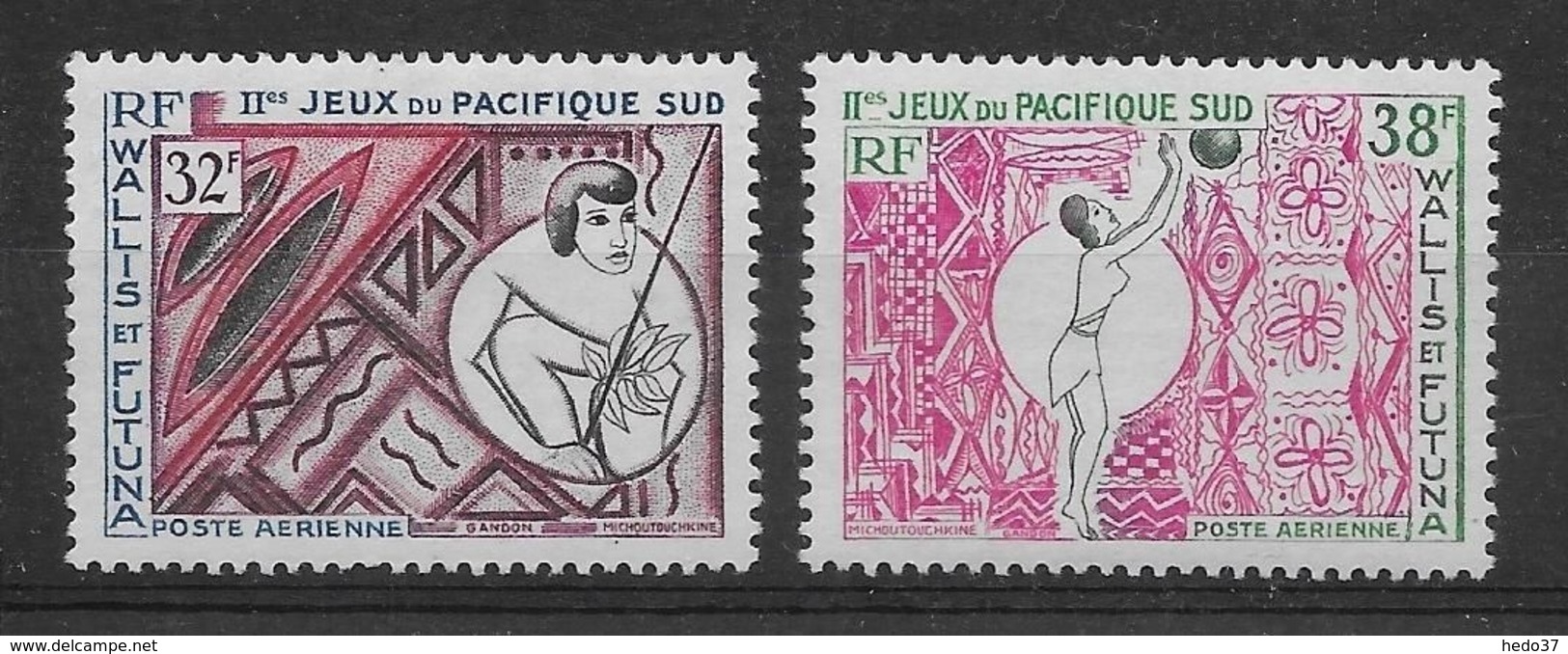 Wallis Et Futuna Poste Aérienne N°29/30 - Neuf ** Sans Charnière - TB - Otros & Sin Clasificación