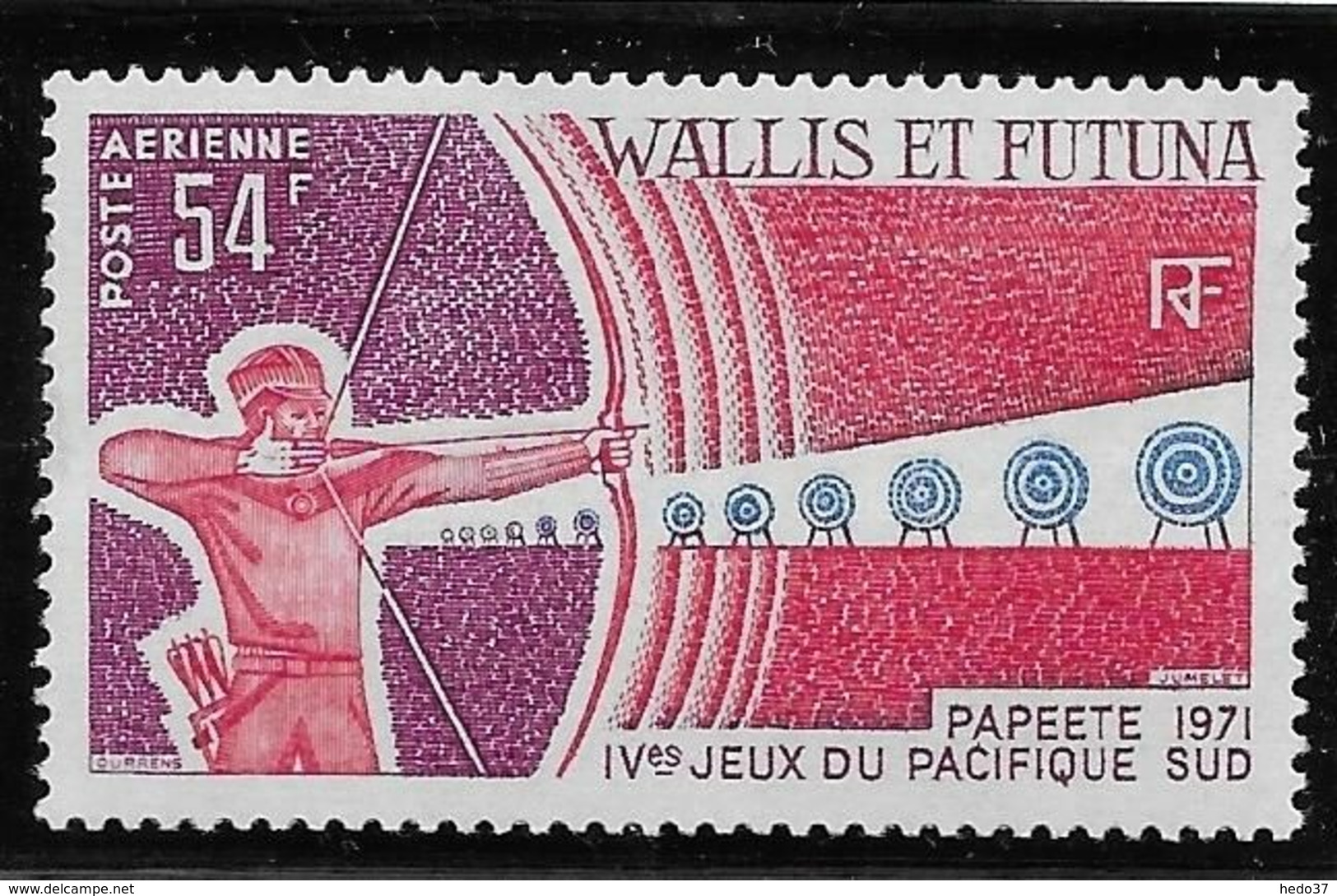 Wallis Et Futuna Poste Aérienne N°40 - Neuf ** Sans Charnière - TB - Sonstige & Ohne Zuordnung