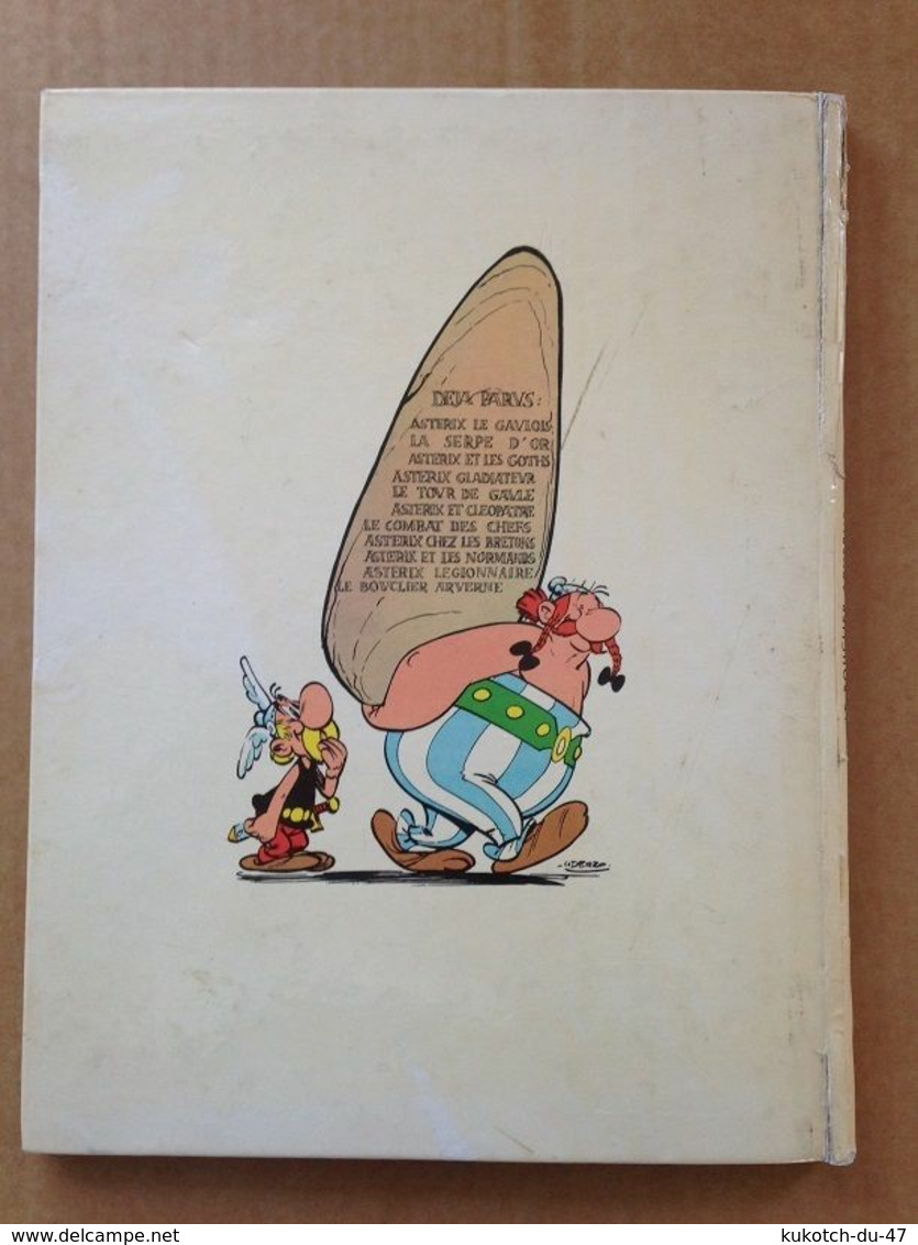 BD Astérix et le bouclier averne - Uderzo - Goscinny (E.O.)