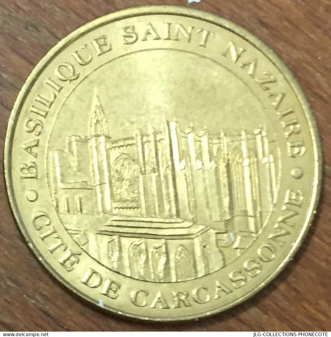 11 CARCASSONNE BASILIQUE SAINT-NAZAIRE MDP 2010 MÉDAILLE SOUVENIR MONNAIE DE PARIS JETON TOURISTIQUE MEDALS COINS TOKENS - 2010