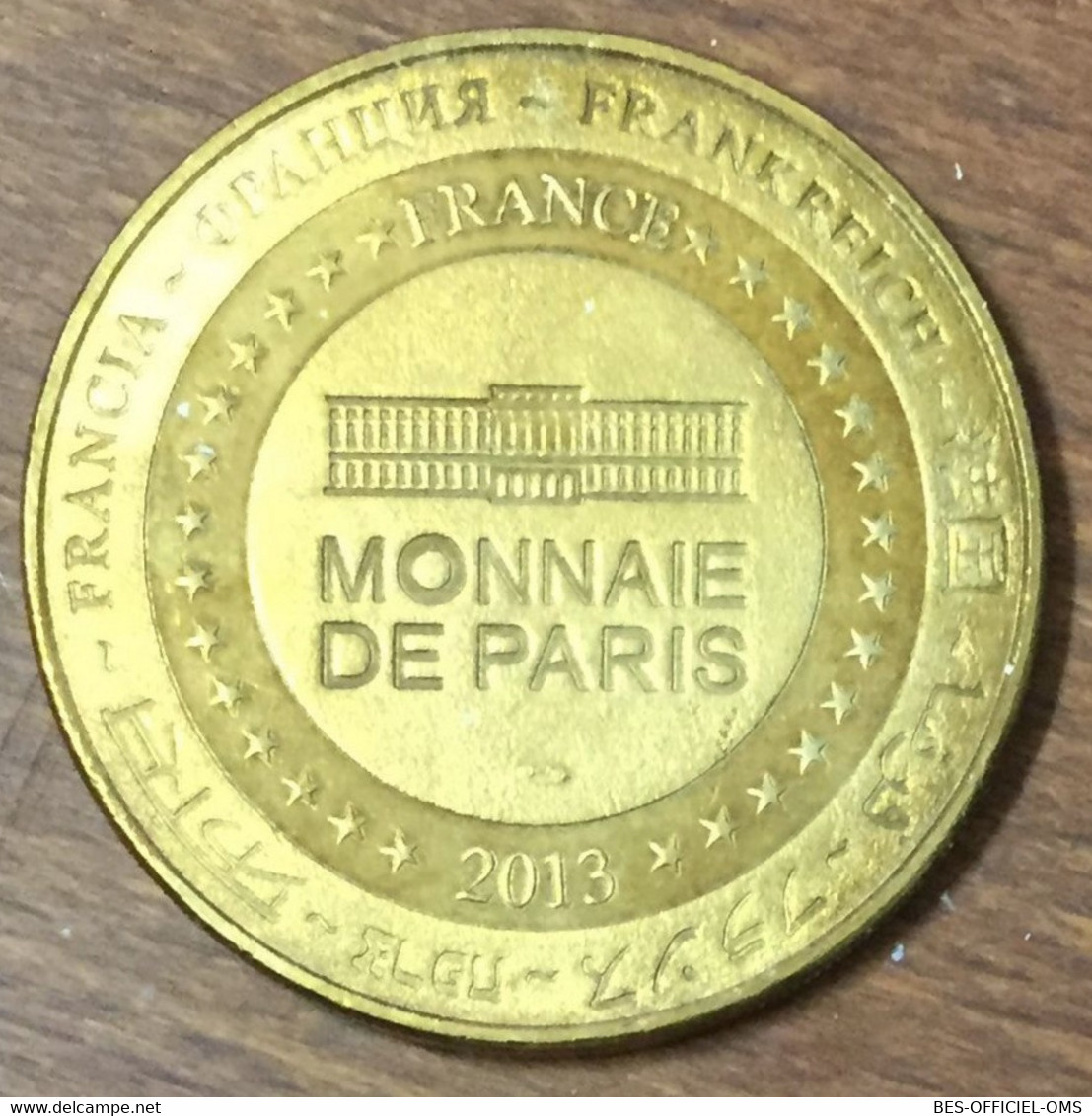 11 CHÂTEAU DE PUILAURENS PAYS CATHARE MDP 2013 MÉDAILLE SOUVENIR MONNAIE DE PARIS JETON TOURISTIQUE MEDALS COINS TOKENS - 2013