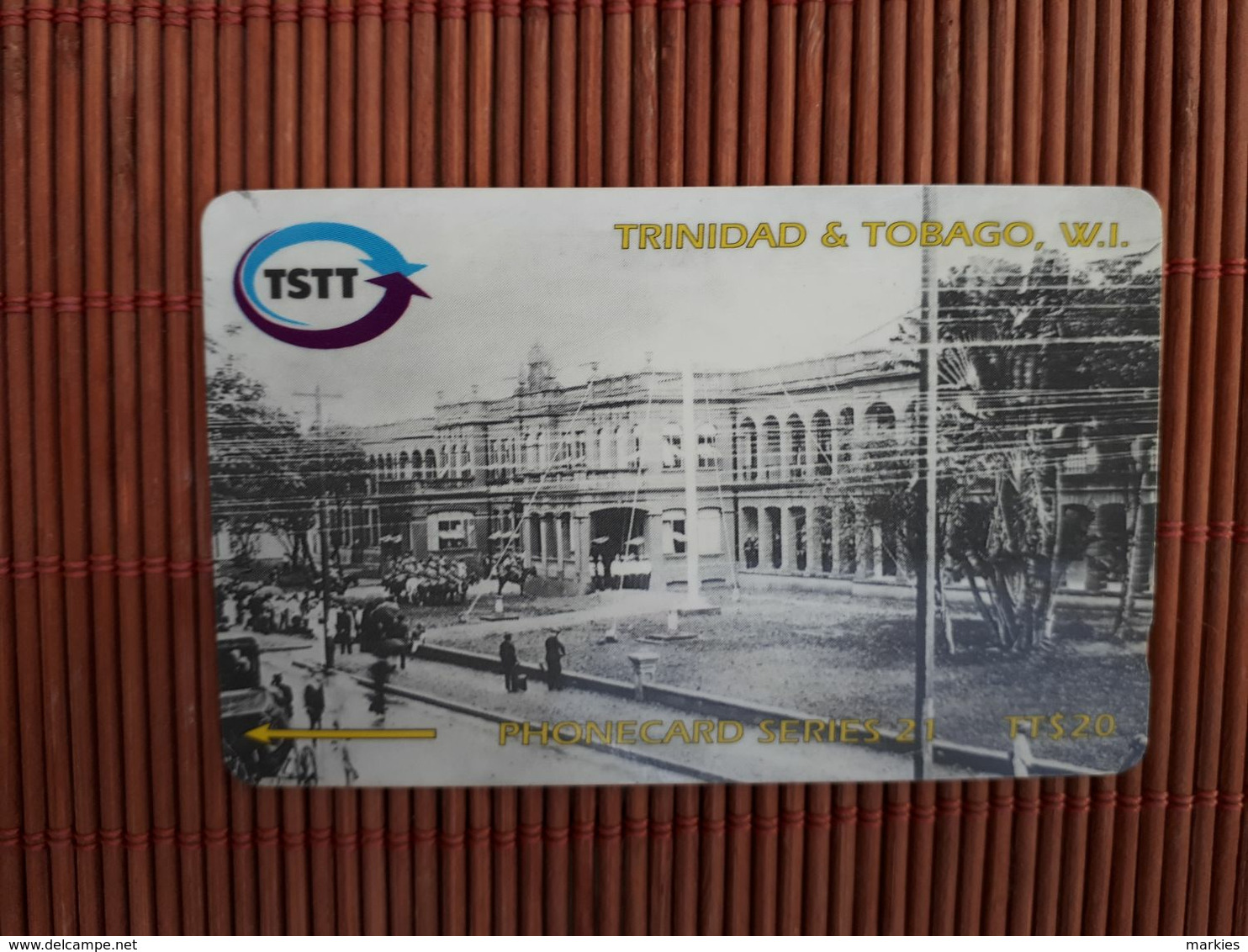 Phonecard Trinidad & Tobago CONTROL NUMBER  249CTTC Used Rare - Trinidad & Tobago