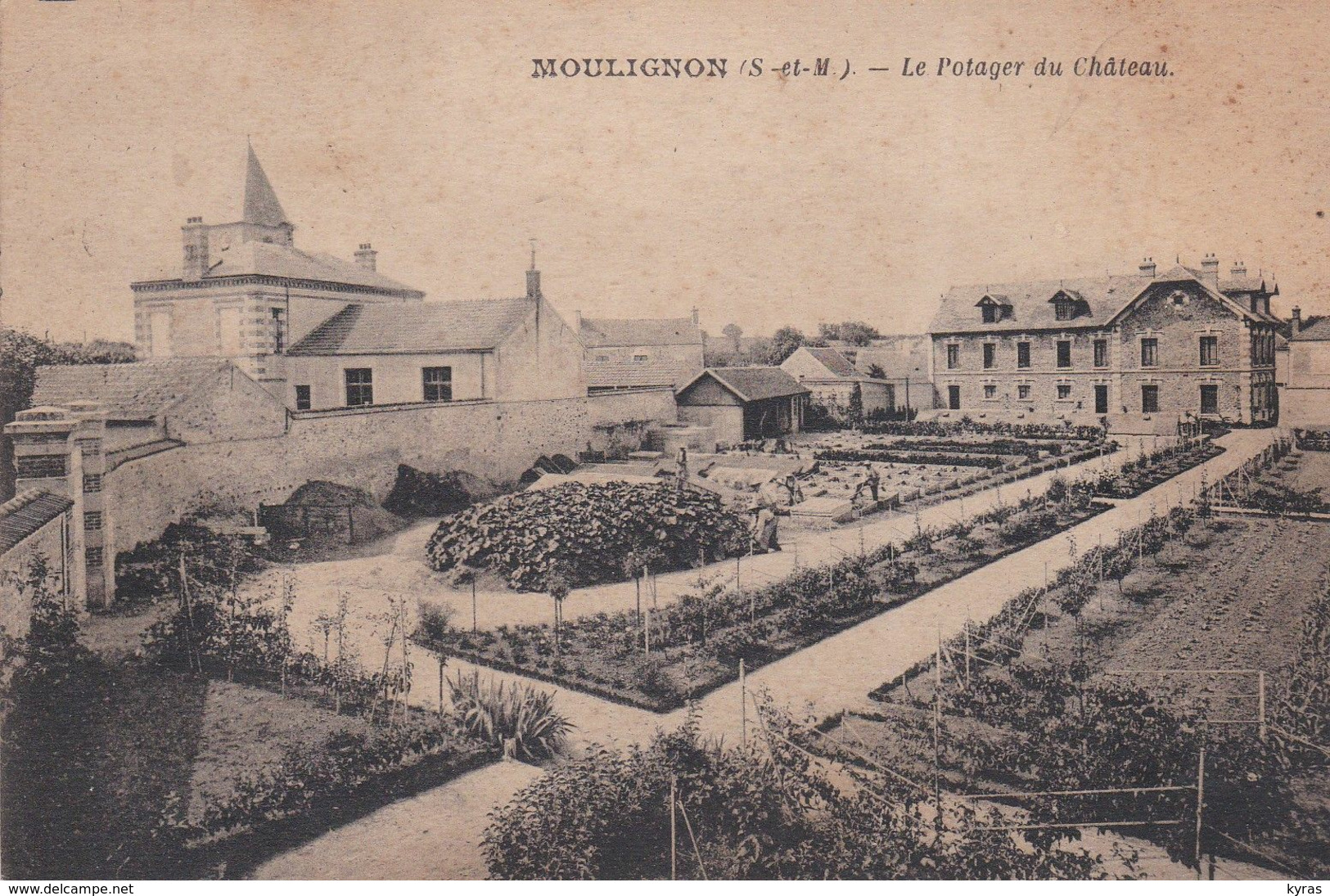 MOULIGNON  (77) Le Potager Du Château - Saint Fargeau Ponthierry