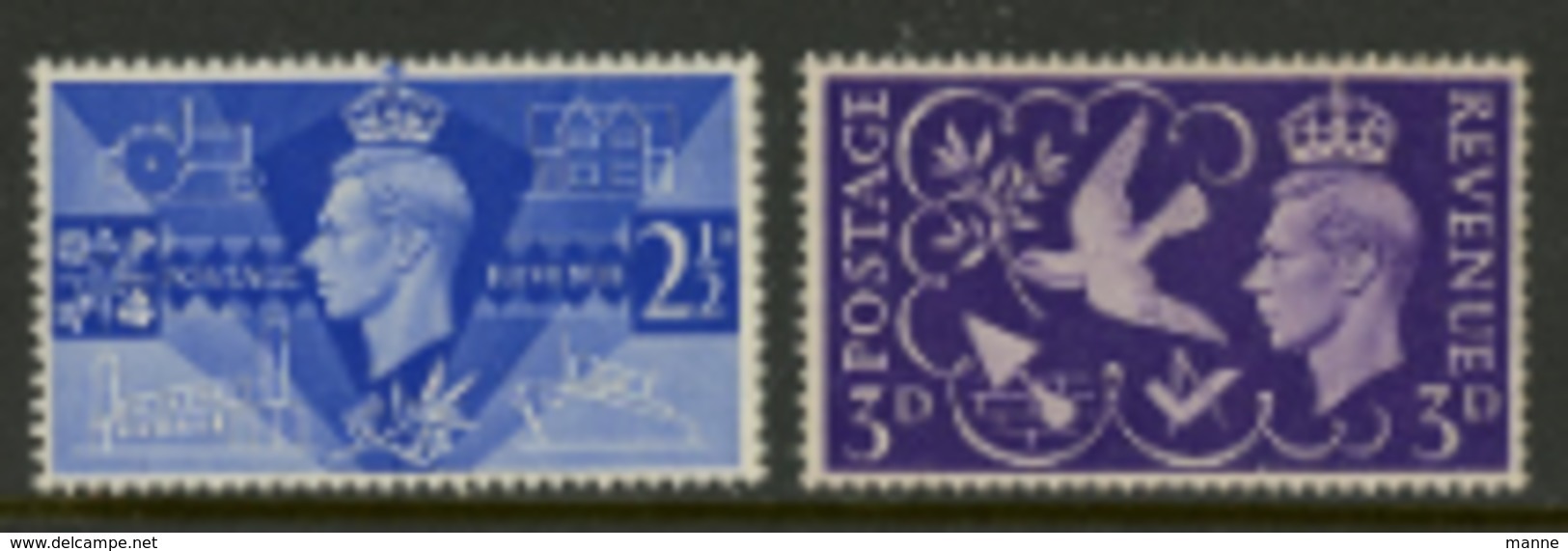 Great Britain 1946 MNH - Nuovi