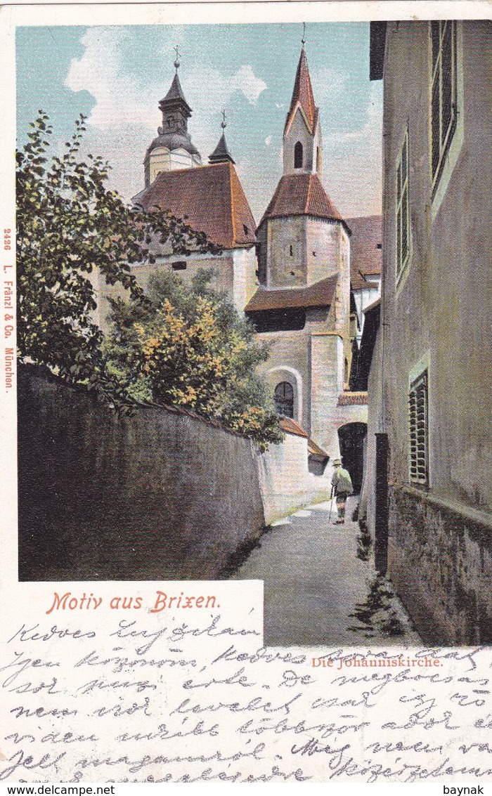 TIR161  --   BRIXEN  --  DIE JOHANNISKIRCHE  --  1909 - Brixen Im Thale