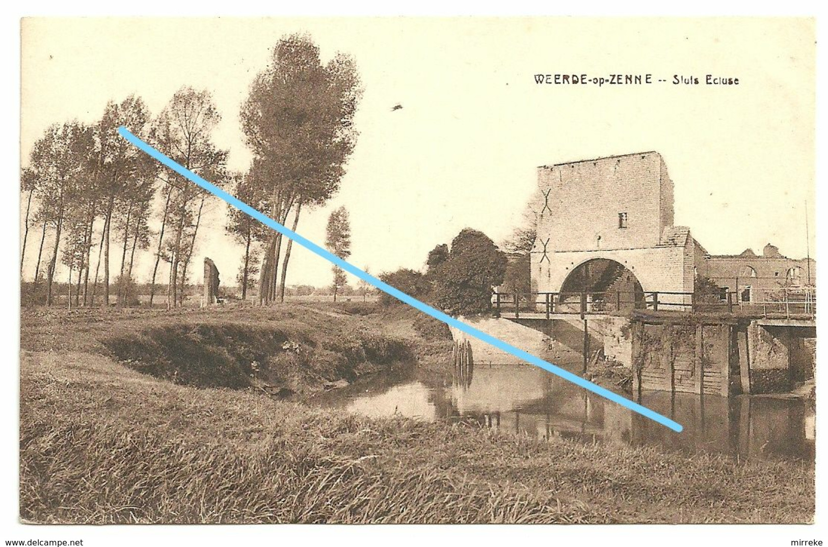 WEERDE-OP-ZENNE  -   Sluis / Ecluse - Zemst