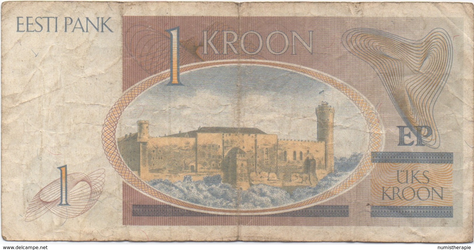 Estonie Estonia : 1 Kroon 1992 - Estonia