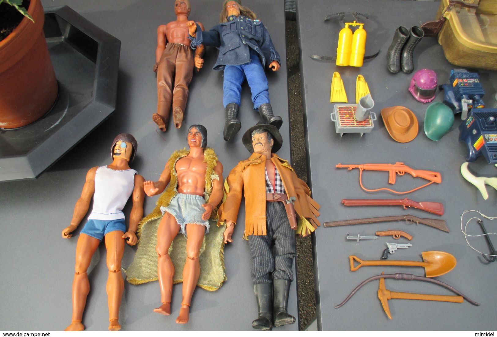 Figurines Et Accessoires Big Jim Mattel 1971 - Other & Unclassified