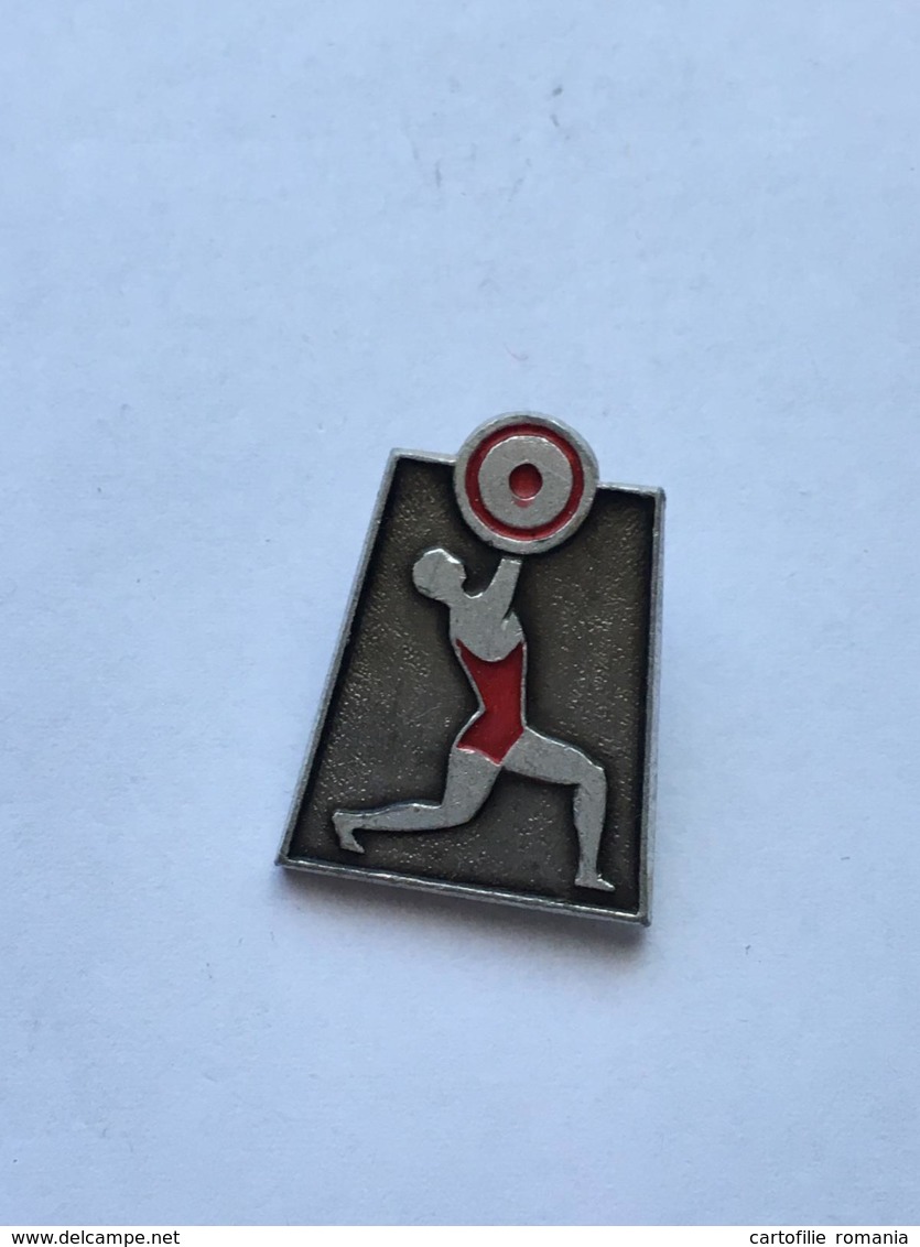 Russia Russie - Olympic Weightlifting - Powerlifting - Pin Badge - Weightlifting