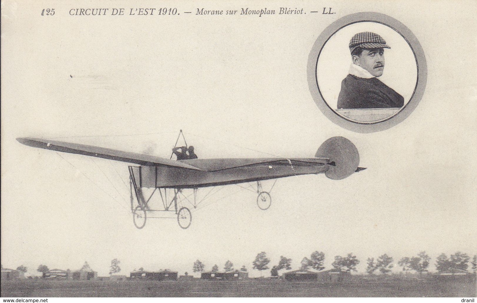 AVIATION -  CIRCUIT DE L'EST - 125 Morane Sur Monoplan Blériot - Sonstige & Ohne Zuordnung