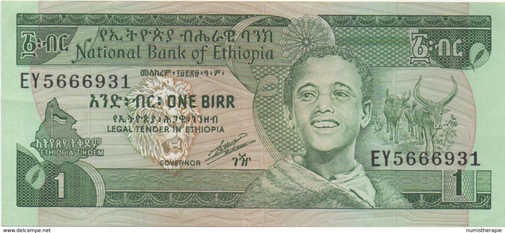 Ethiopie : 1 Birr Sans Date : UNC - Ethiopia