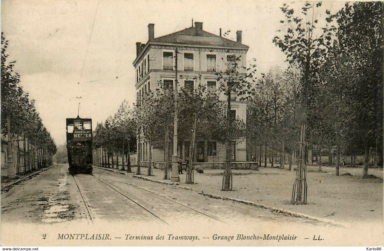 Lyon * 8 ème * Montplaisir * Terminus Des Tramways * Grange Blanche Montplaisir - Lyon 8