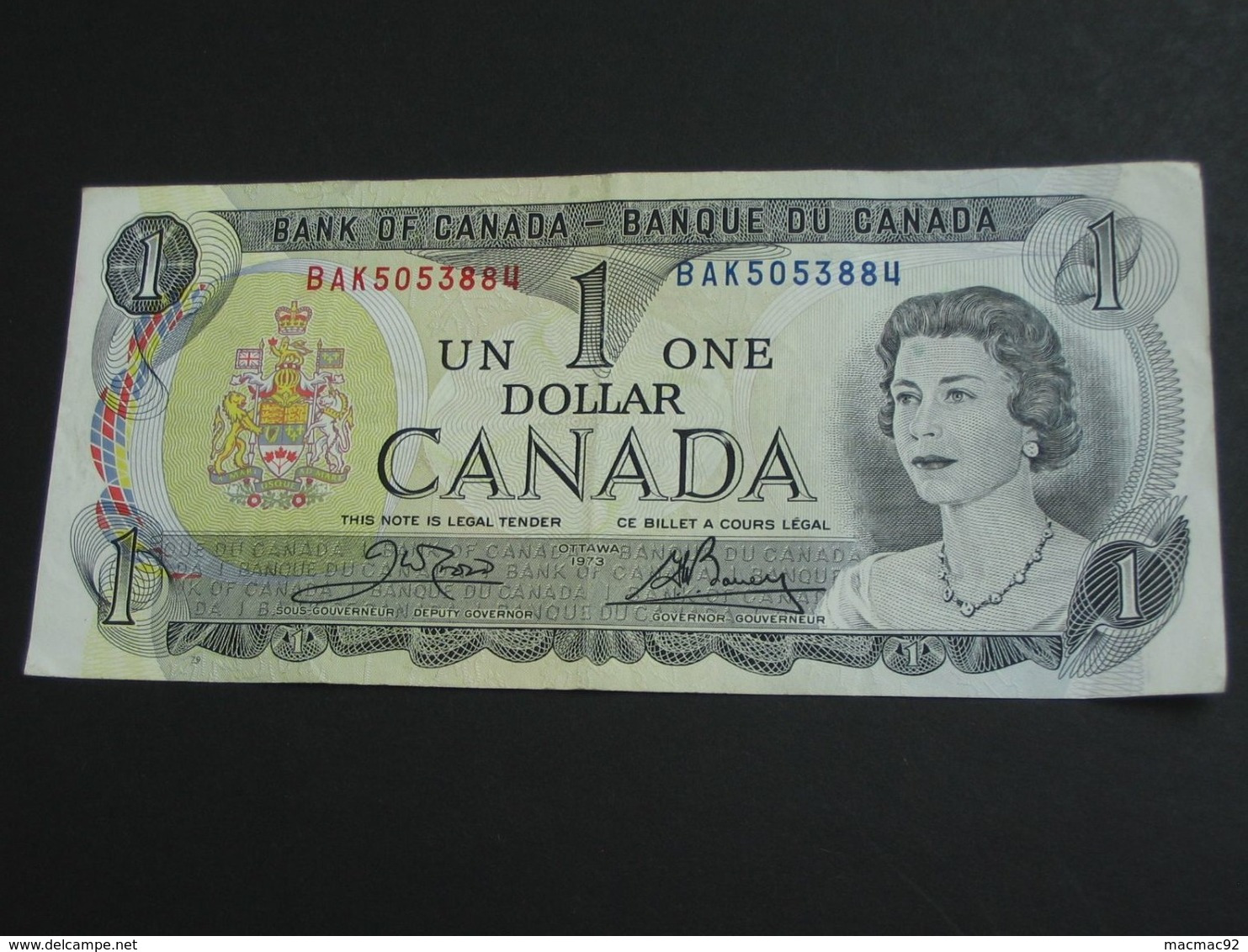 1 Dollar 1973 - One Dollars 1973 - Bank Of Canada  **** EN ACHAT IMMEDIAT ***** - Canada