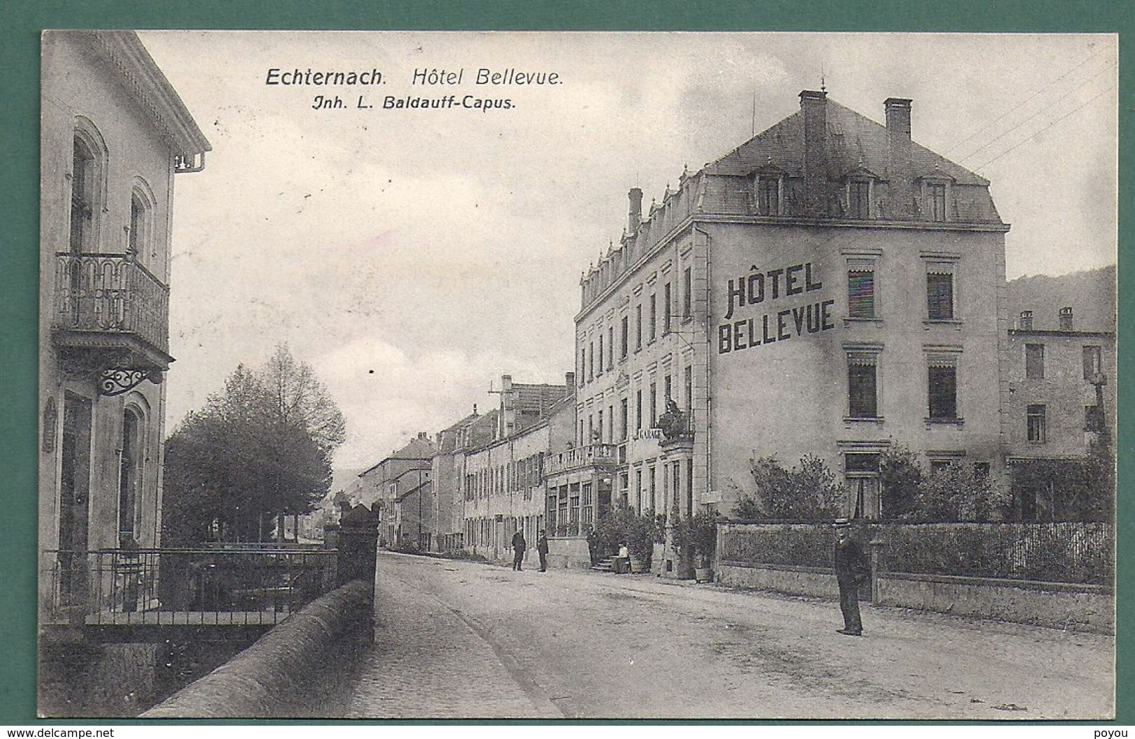 ECHTERNACH -hotel Bellevue-2 Scans - Echternach