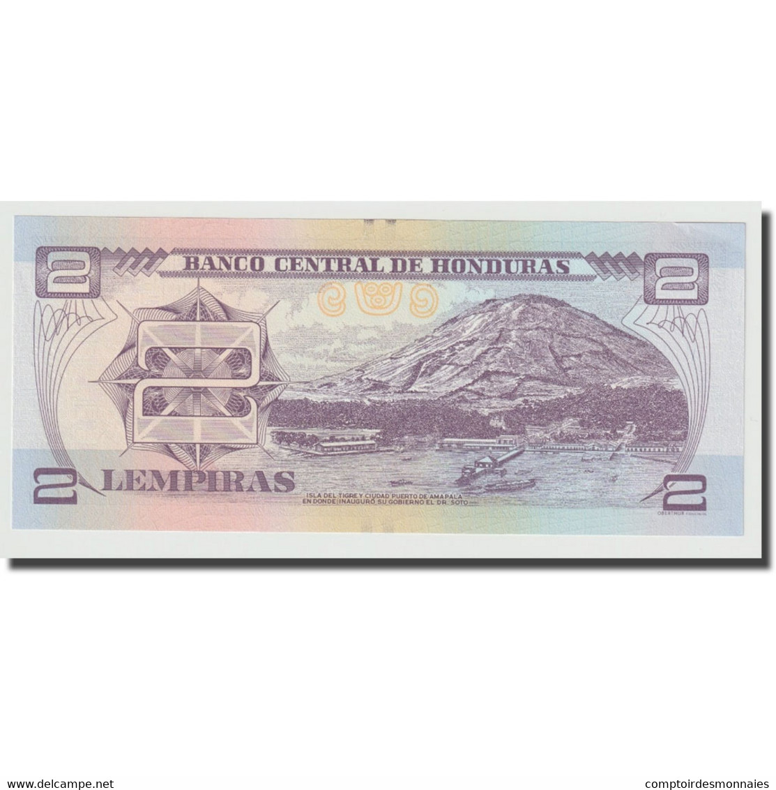 Billet, Honduras, 2 Lempiras, 2014, 2014-06-12, NEUF - Honduras