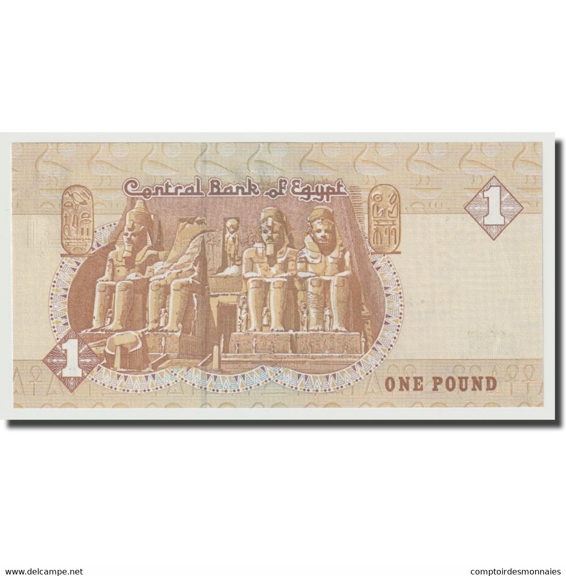 Billet, Égypte, 1 Pound, Undated (1980-84), KM:50l, NEUF - Egipto