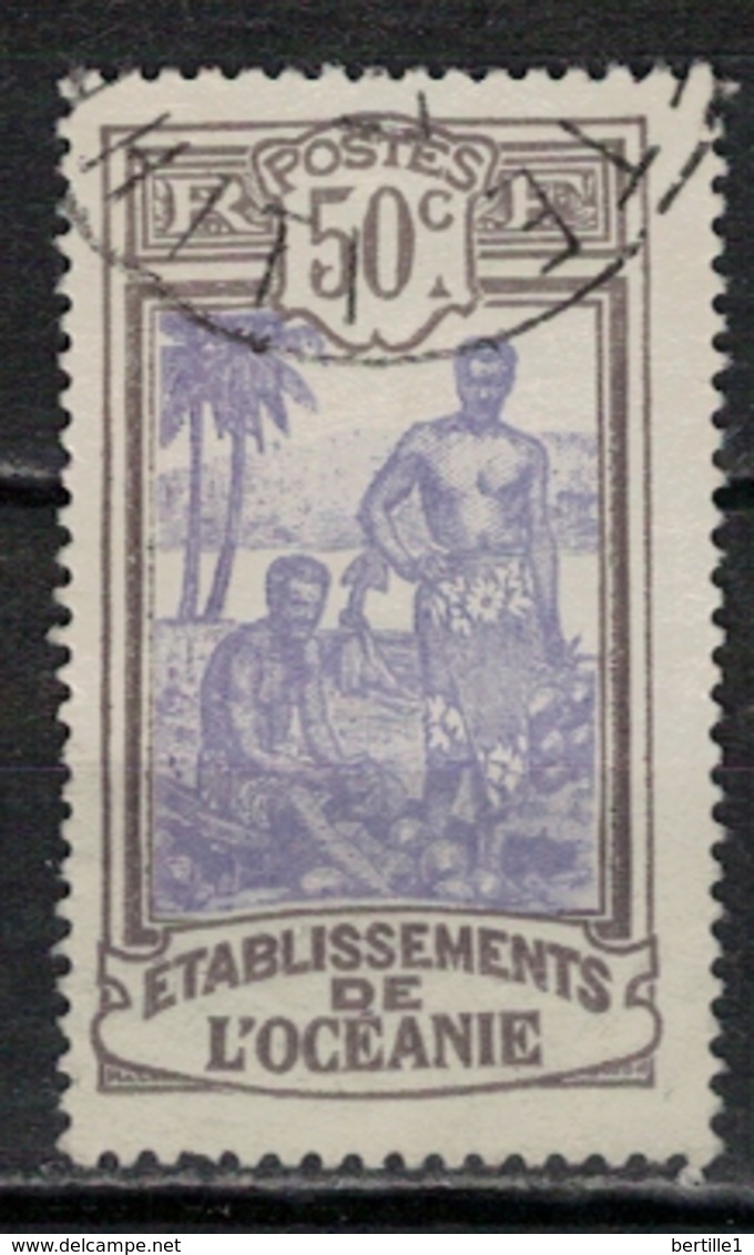 OCEANIE     N°  YVERT  :   55  ( 3 )     OBLITERE       ( Ob   7/ 52 ) - Used Stamps