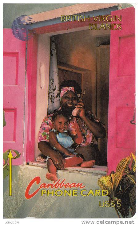 British Virgin Islands- 10CBVB-WOMAN CALL - Isole Vergini