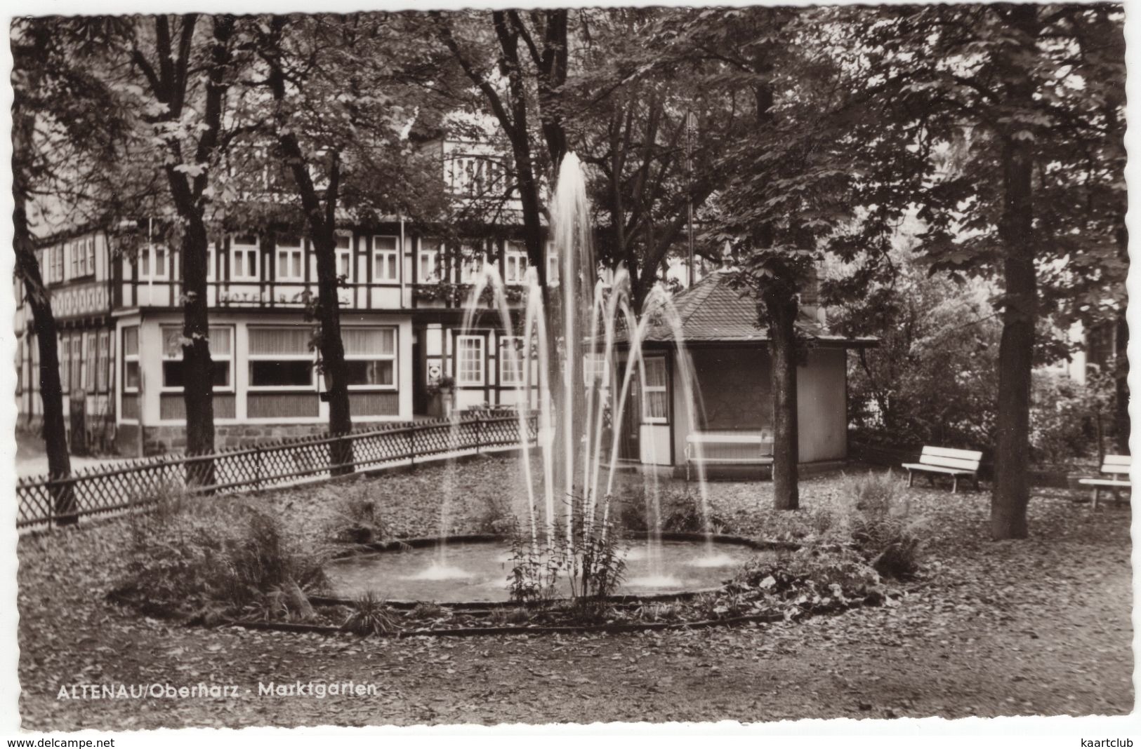 Altenau / Oberharz - Marktgarten - Altenau