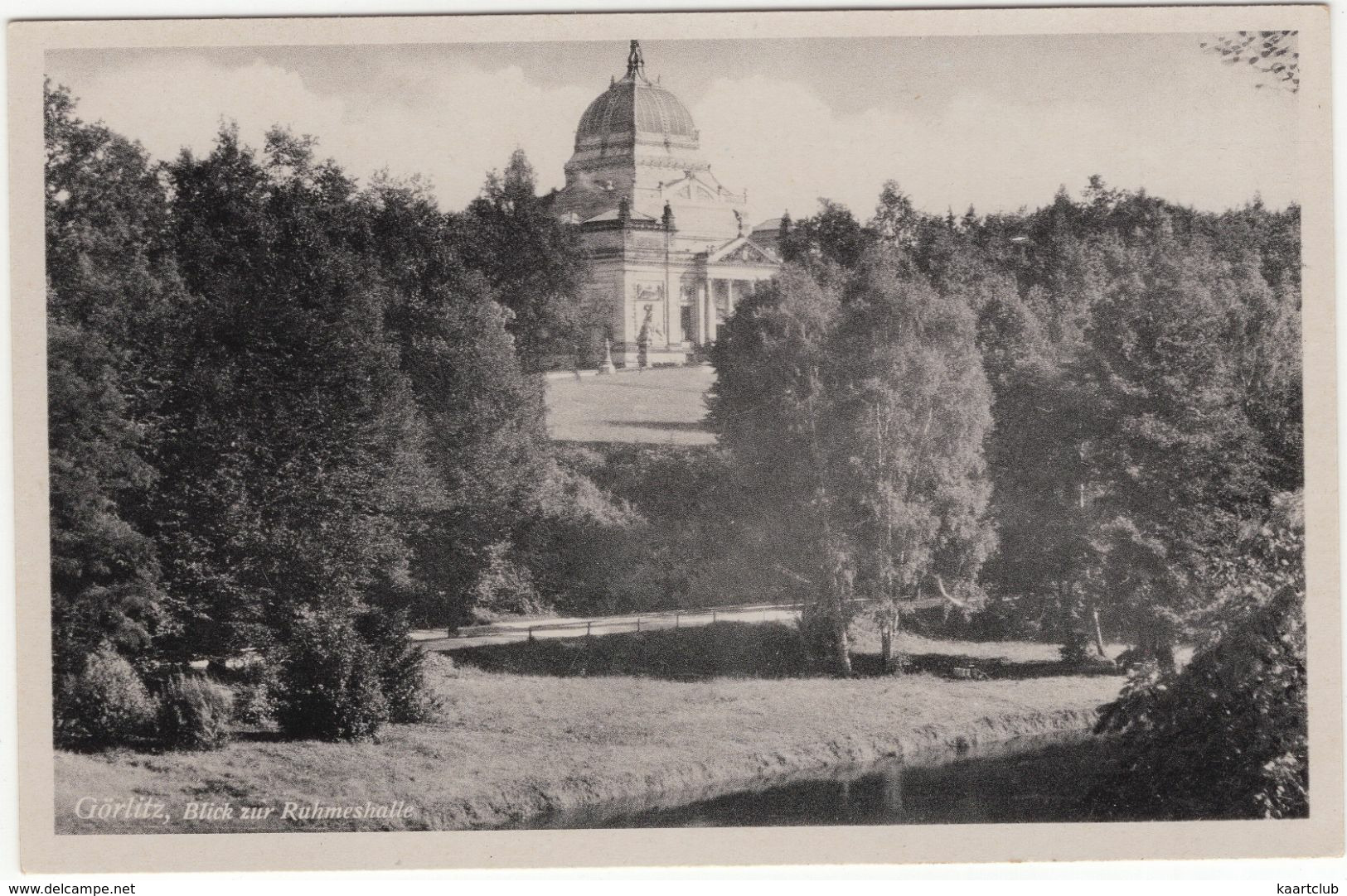 Görlitz, Blick Zur Ruhmeshalle - Goerlitz