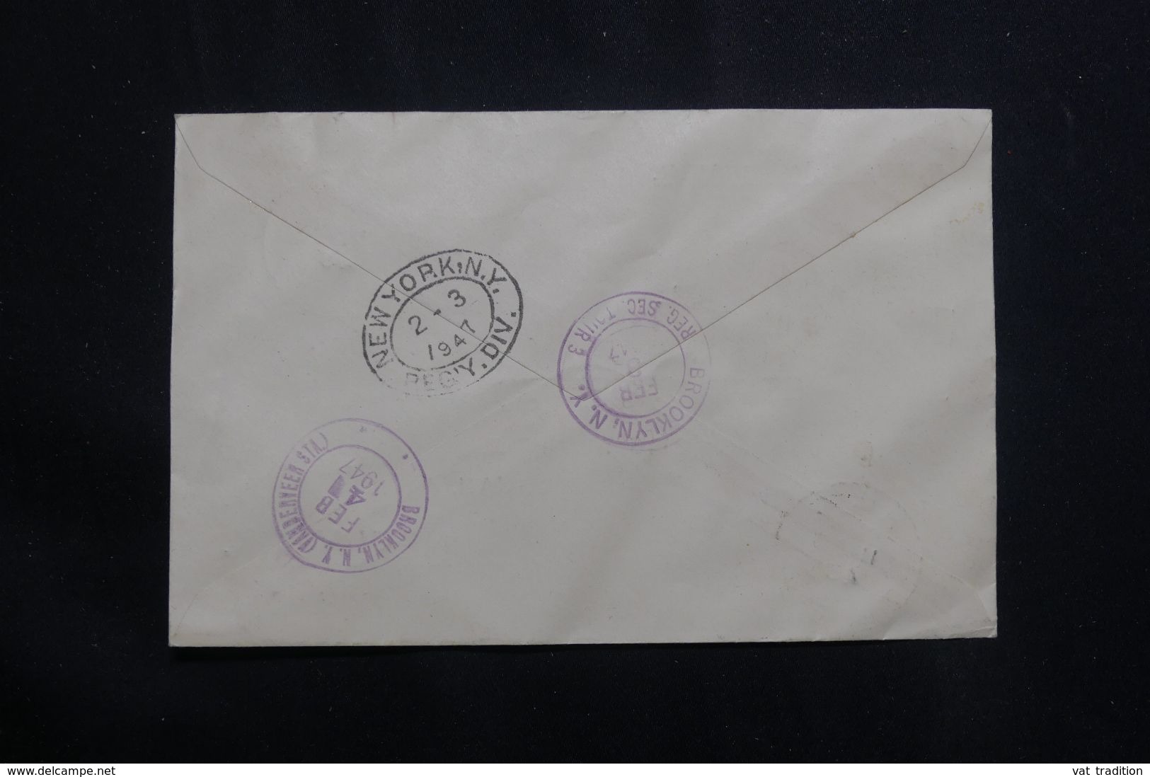 ZANZIBAR - Enveloppe FDC En Recommandé Pour Les Etats Unis En 1946 - L 64725 - Zanzibar (...-1963)