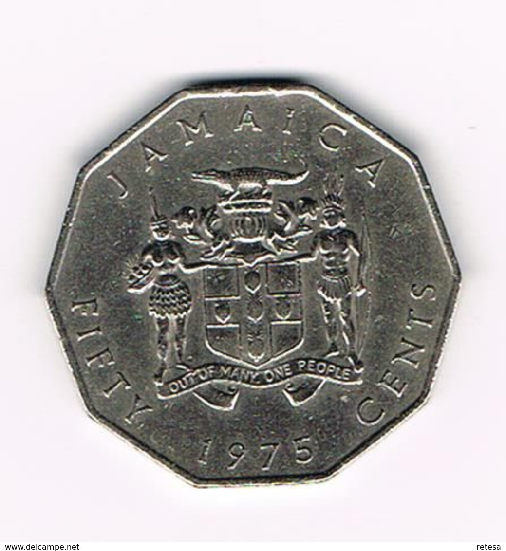 &  JAMAICA  50  CENTS  1975 - Jamaica