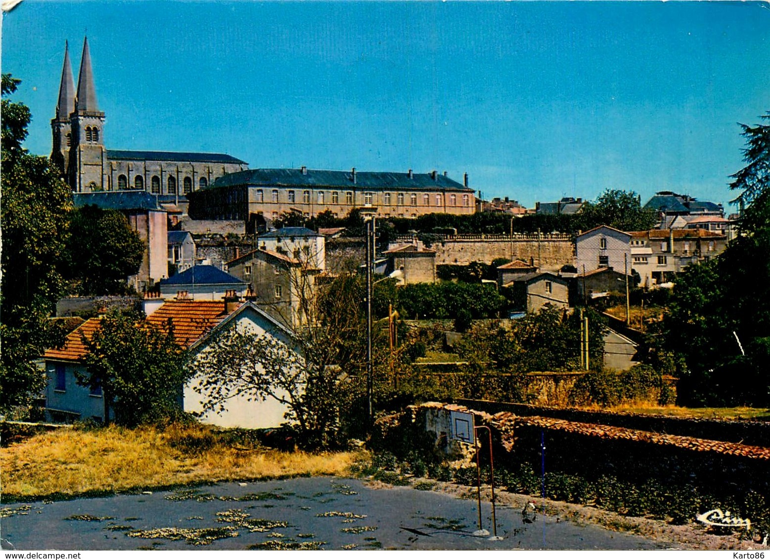 Mauléon * Vue D'ensemble * L'église Et La Ville - Mauleon