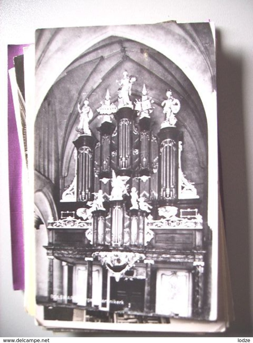 Nederland Holland Pays Bas Bolsward Met Orgel Martinikerk - Bolsward