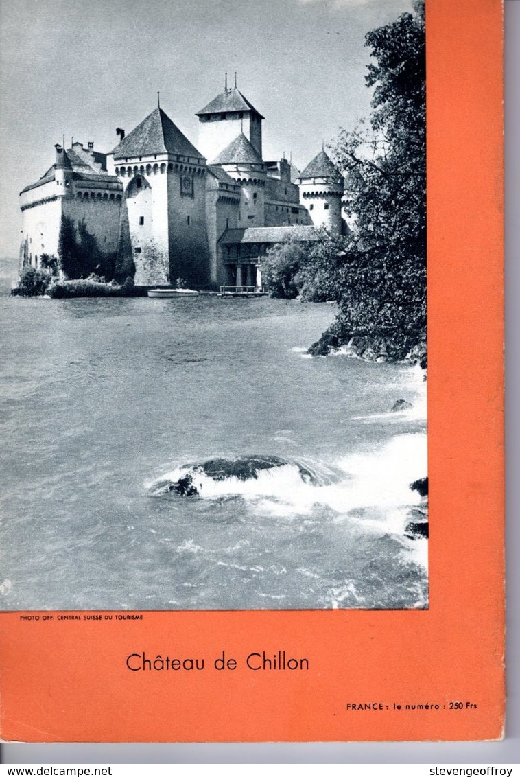 France A Table La N° 56 Du 01/10/1955 - Le Pays Romand - Geneve - Vaud - Valais - Culinaria & Vinos