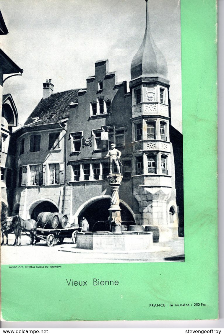 France A Table (La) N° 55 Du 01/06/1955 - Le Pays Romand - Neuchatel - Fribourg - Jura Bernois - Cooking & Wines