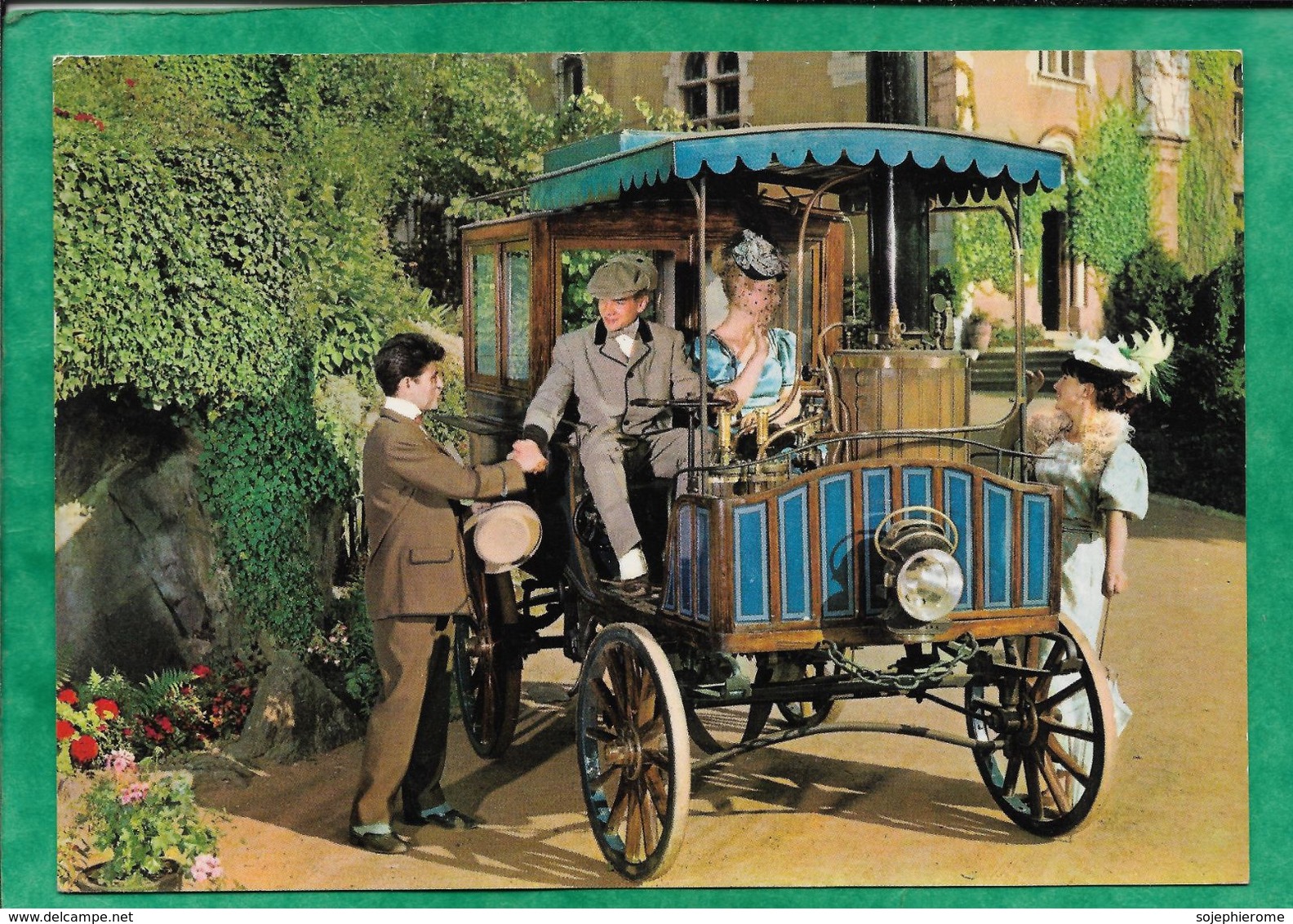 Rochetaillée-sur-Saône Musée De L'Automobile Scotte 1892 Omnibus à Vapeur 2scans Médicament Beauvois-en-Cambrésis - Autres & Non Classés
