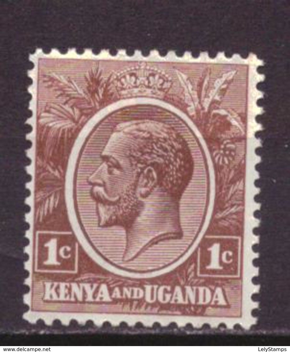 Kenya & Uganda 1 MH * (1922) - Kenya & Oeganda