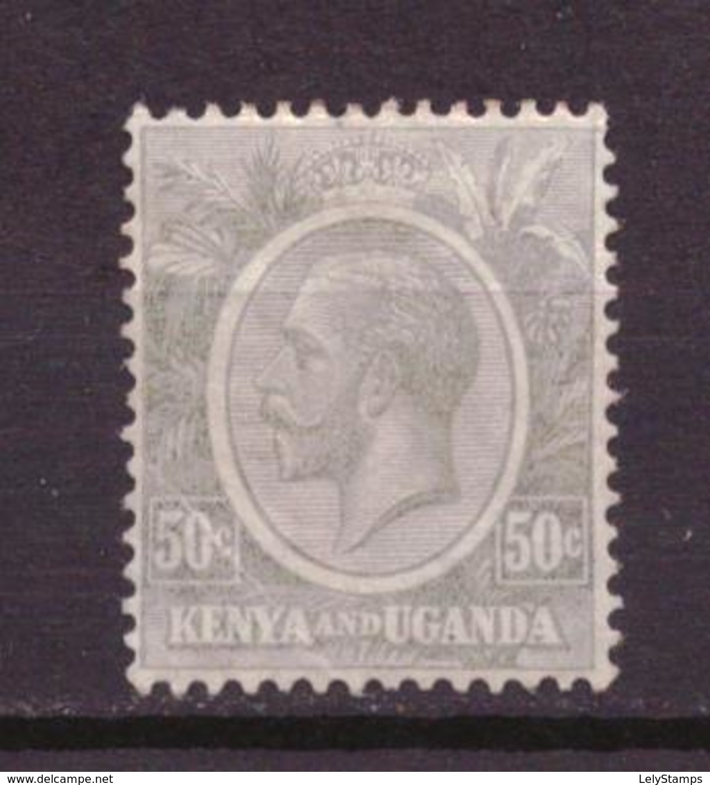 Kenya & Uganda 8 MH * B-Choice (fault) (1922) - Kenya & Oeganda