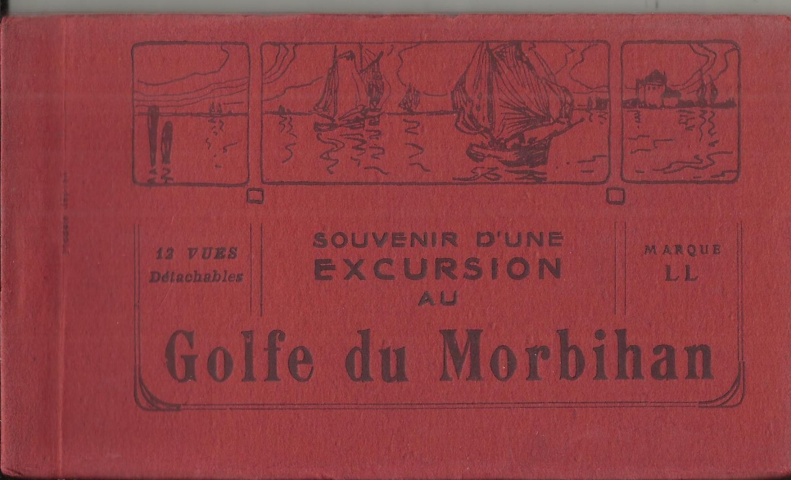 56. Golfe Du Morbihan - Carnet Avec 12 Cartes-vues Edition : Levy (Locmariaquer, Port Navalo, Arradon,  Ile D'Arz Etc..) - Andere & Zonder Classificatie