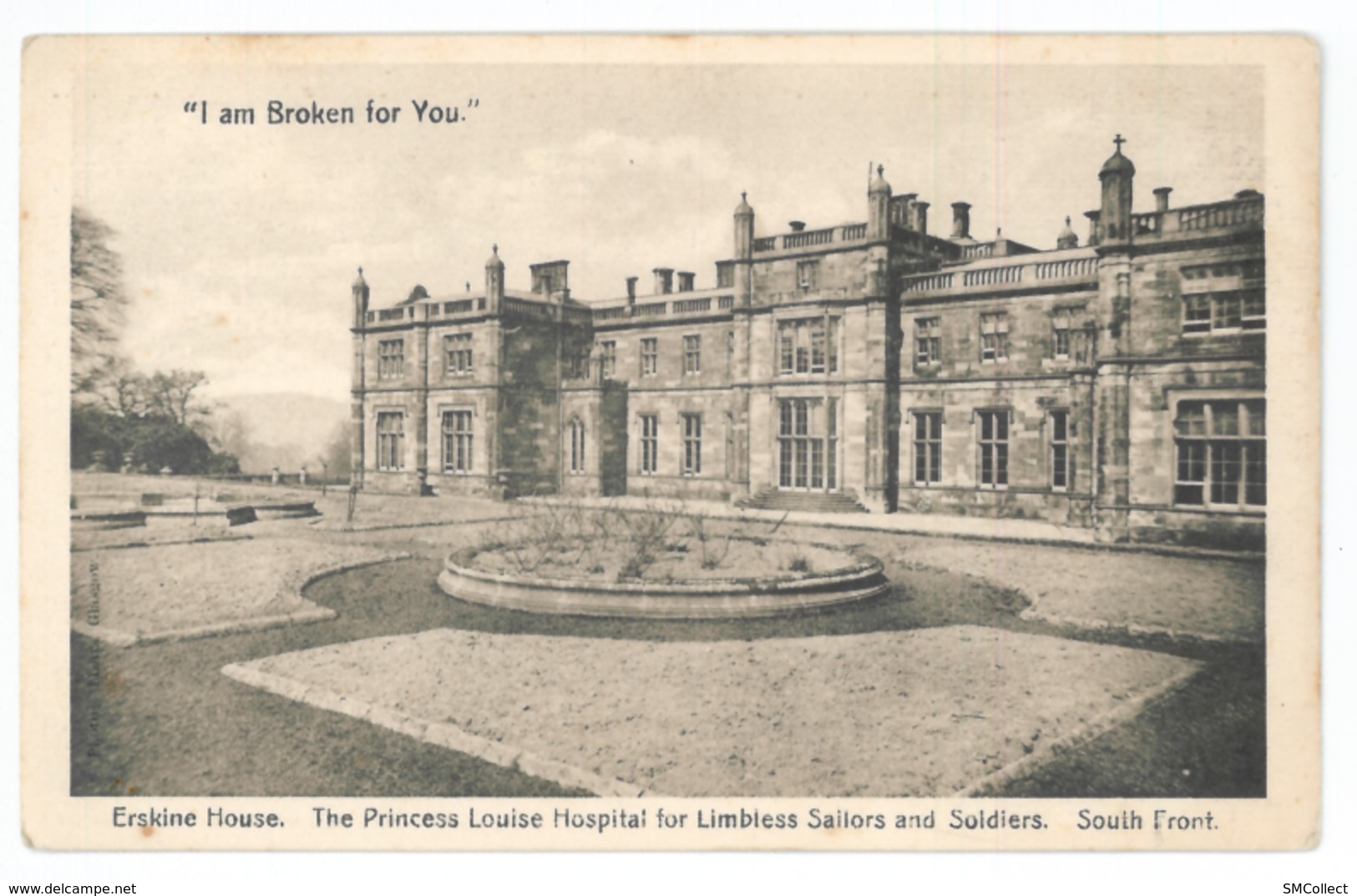 Erskine House. The Princess Louise Hospital For Limbless Sailors And Soldiers. South Front (9659) - Dunbartonshire