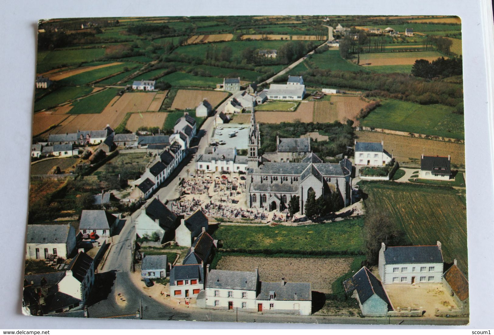 Plobannalec - Le Bourg Et L'église - 1974 - Plobannalec-Lesconil