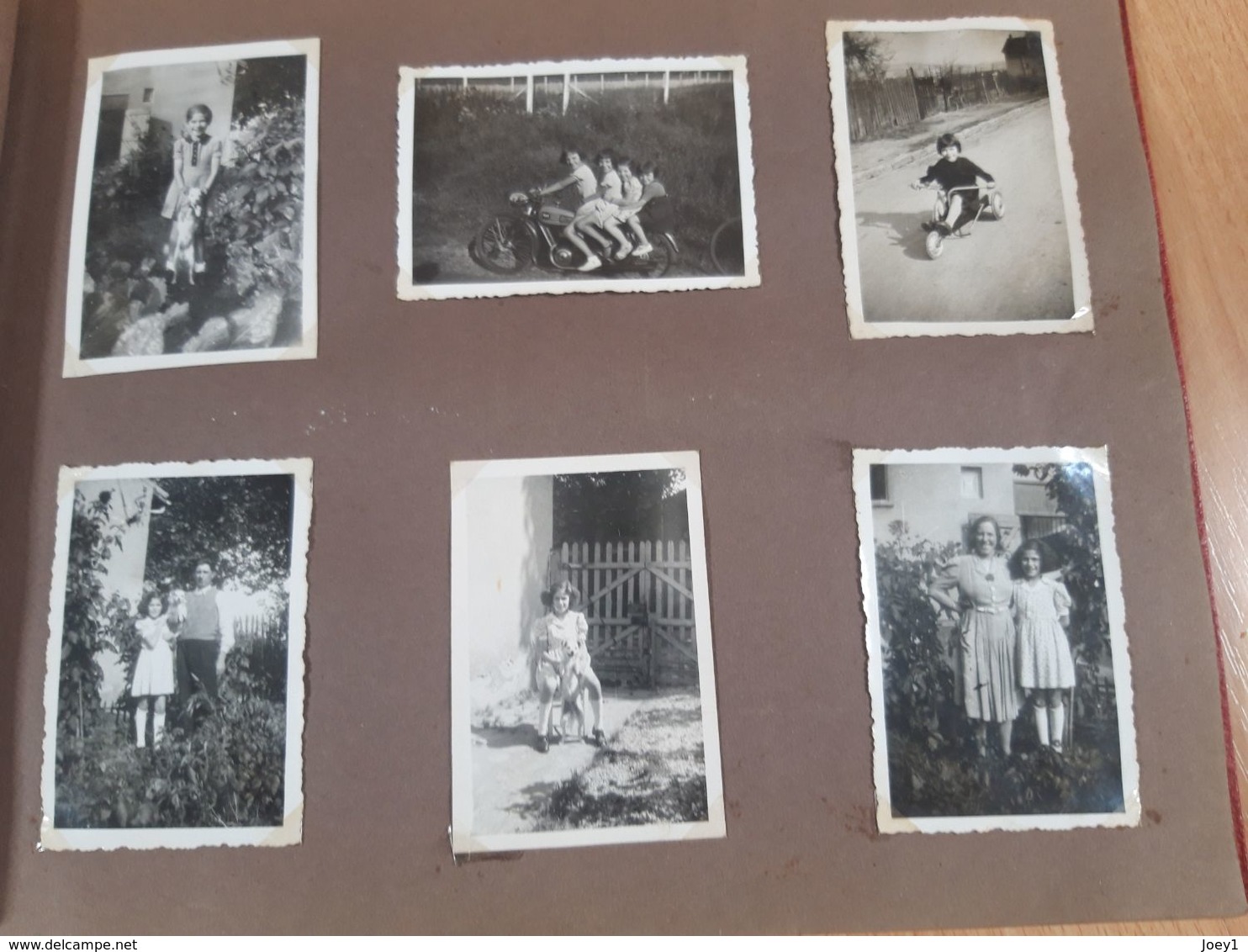 Album D Une Jeune Fille De La Naissance Au Certificat D'étude..années 30 à 1948..65 Photos - Album & Collezioni