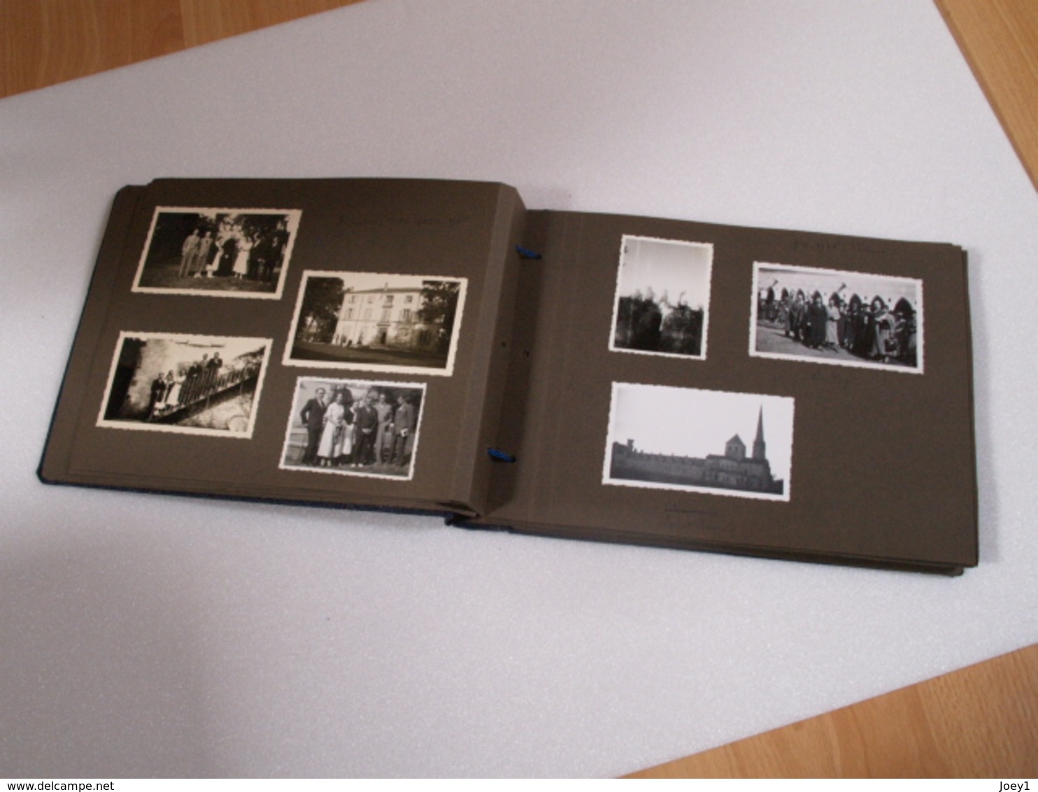 Album photos famille et ecclésiastique années 30 en Europe..153 photos..très interessant