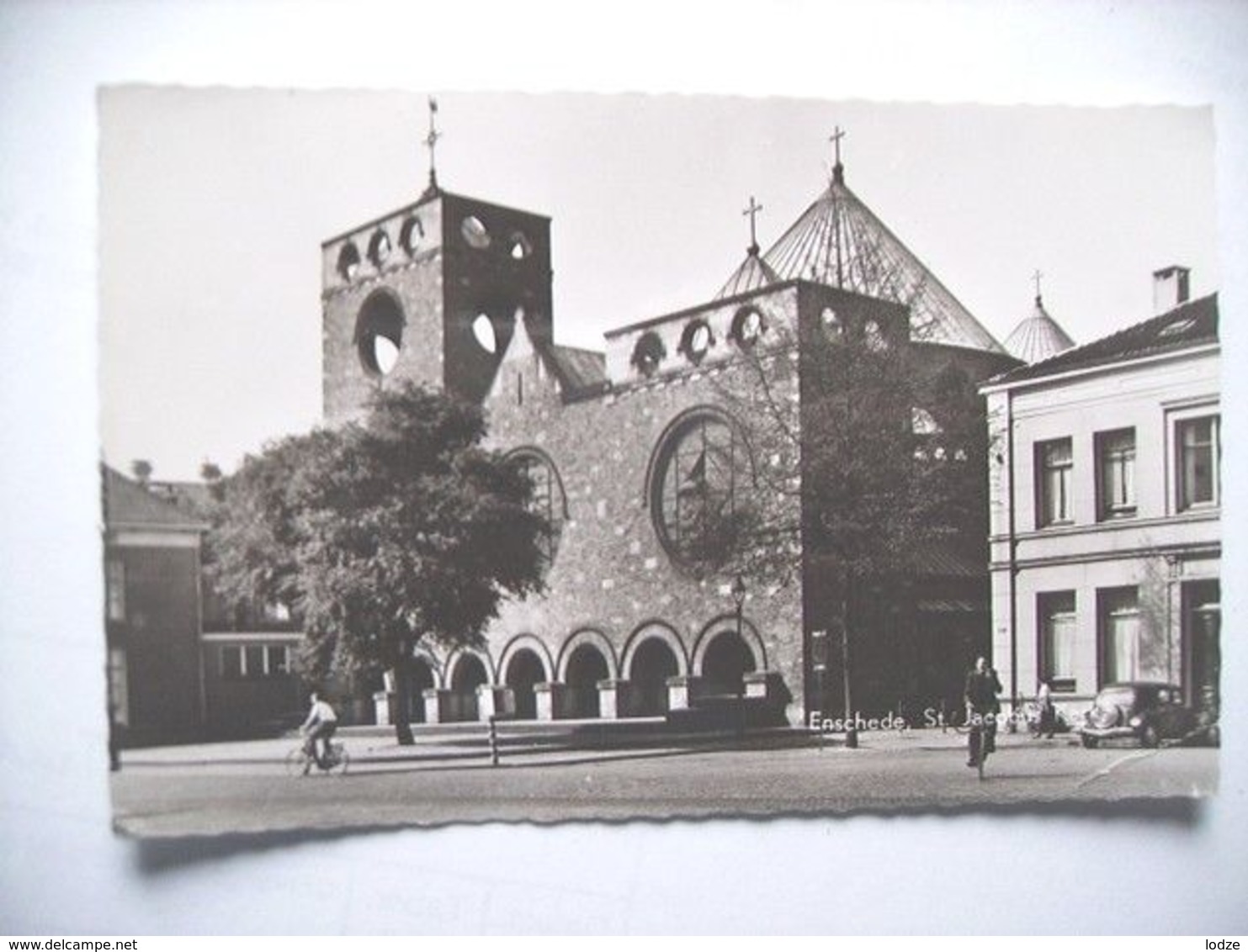 Nederland Holland Pays Bas Enschede Met St Jacobuskerk En Omgeving - Enschede