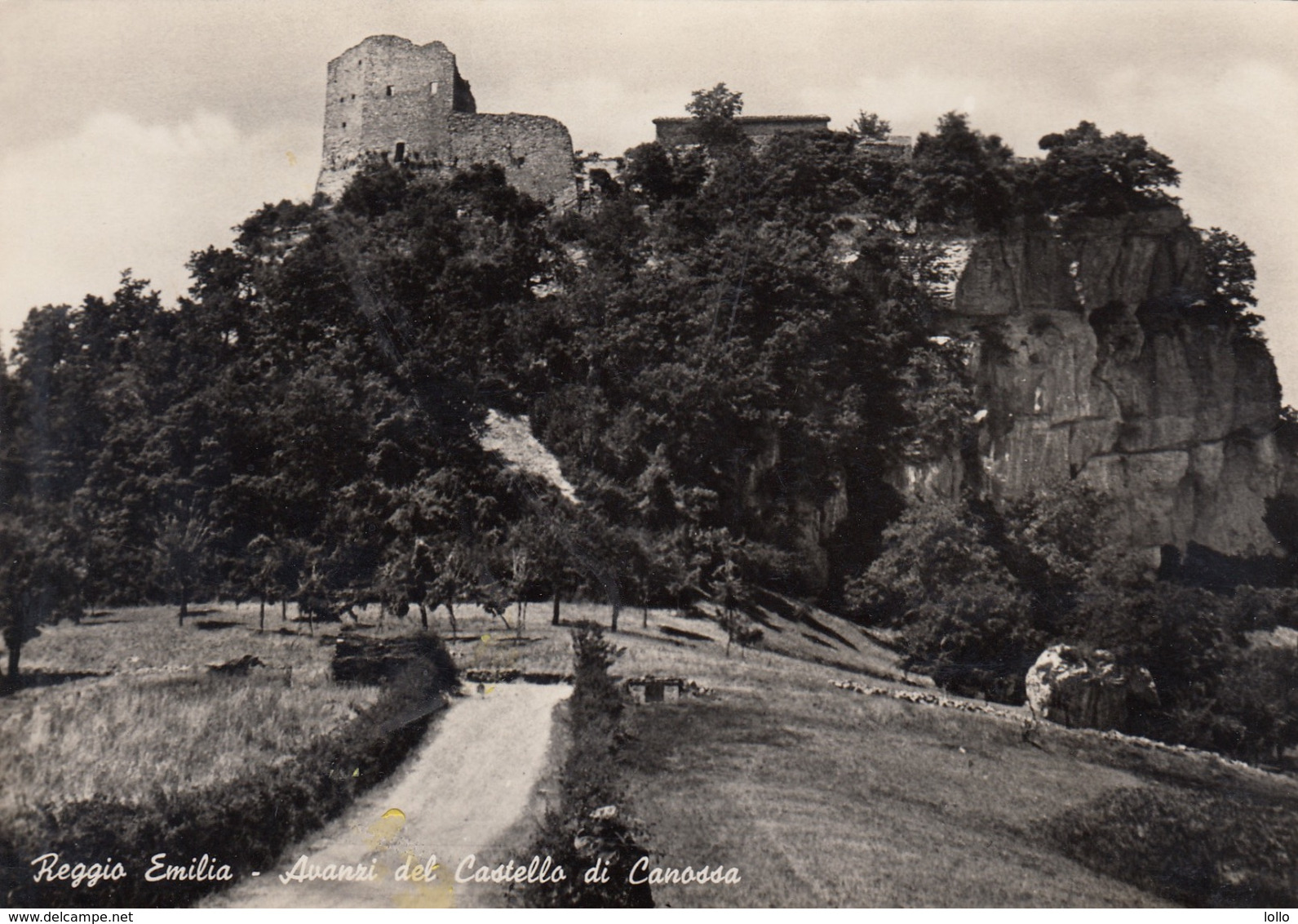 Emilia Romagna - Reggio Emilia - Canossa  - Avanzi Del Castello - F. Grande - Nuova - Anni 50 - Bella - Autres & Non Classés