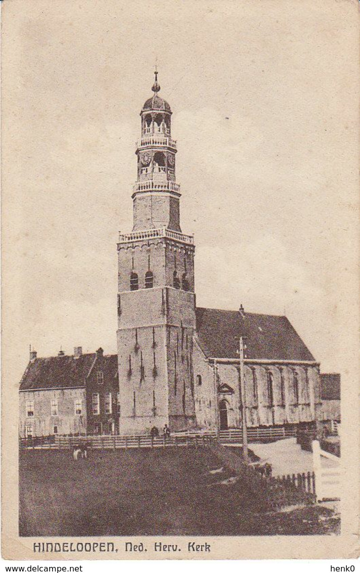 Hindeloopen Ned. Hervormde Kerk M458 - Hindeloopen