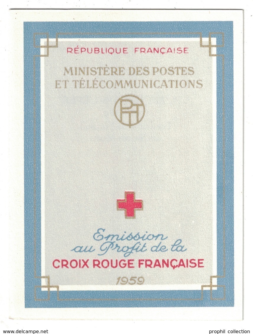 FRANCE - Carnet N° 2008 Neuf ** - CROIX-ROUGE 1959 (Cote 50€) - Red Cross